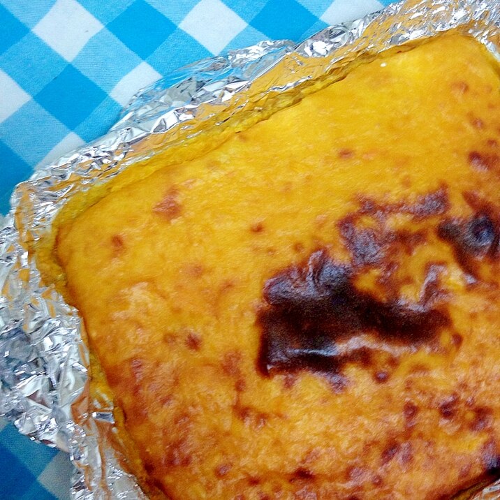 トースターで簡単!かぼちゃのチーズケーキ♡